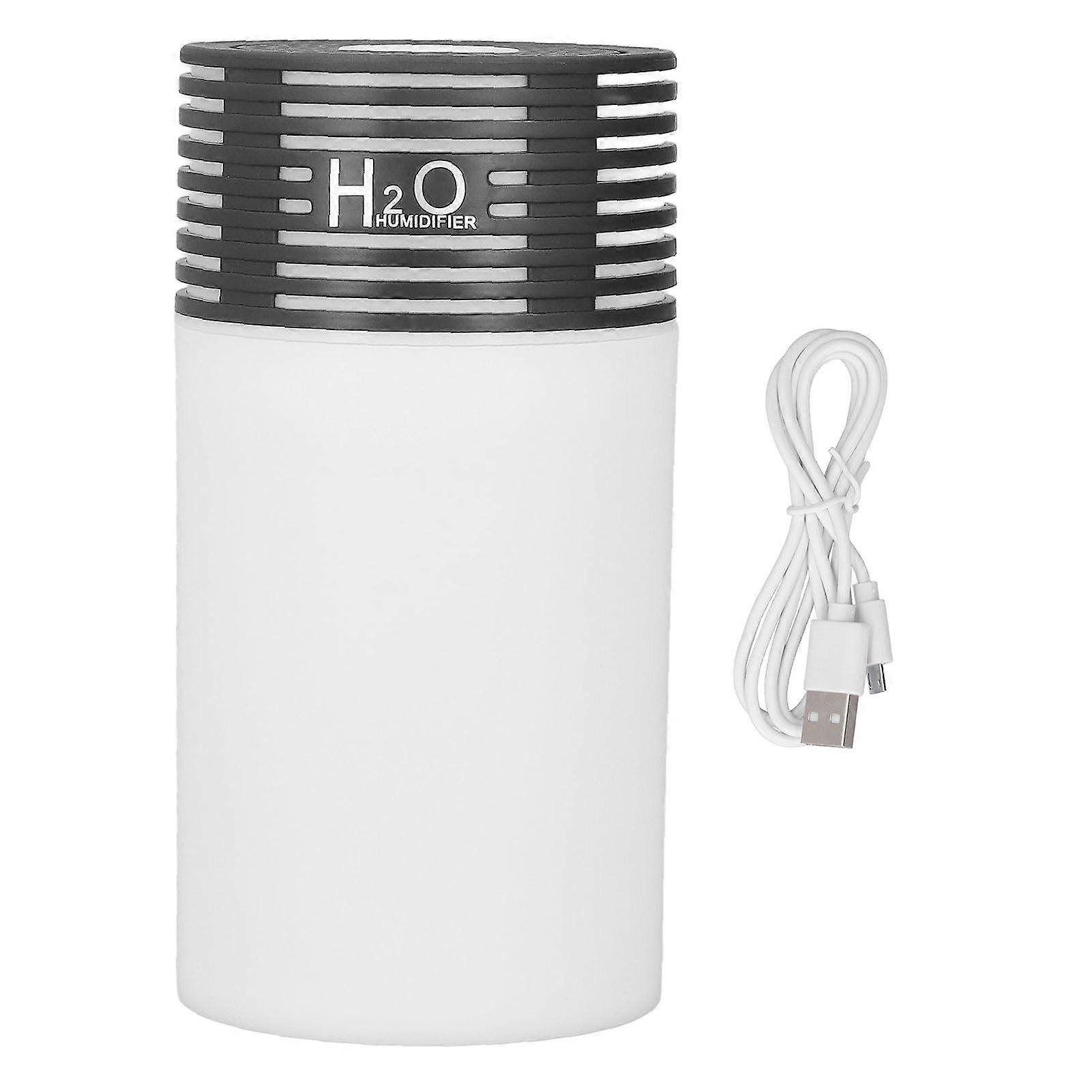 Colorful Mini Humidifier 2 Adjustable Speeds Automatic Power Off Portable Humidifiers for Car Home 300ML Black