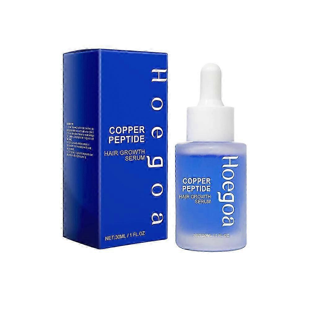 Copper Peptide Hair Regrowth Serum with GHK-Cu and AHK-Cu for Men and Women