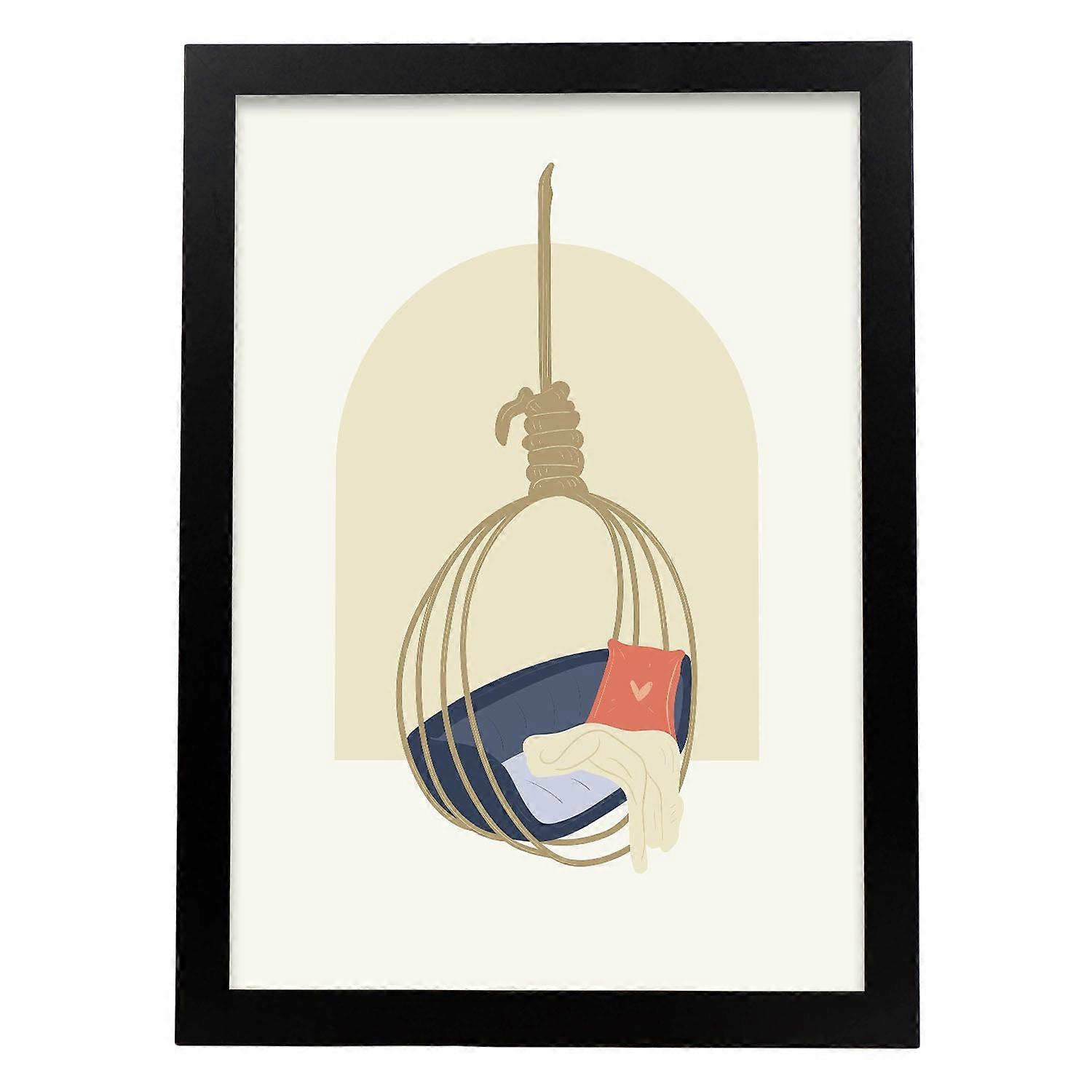 Strakke poster Ontdek onze website