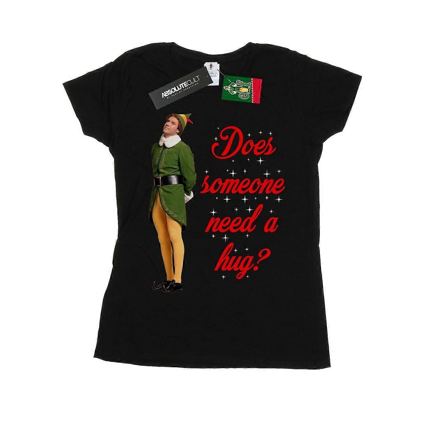 Elf Dam/Dam Kram Kompis Bomull T-Shirt