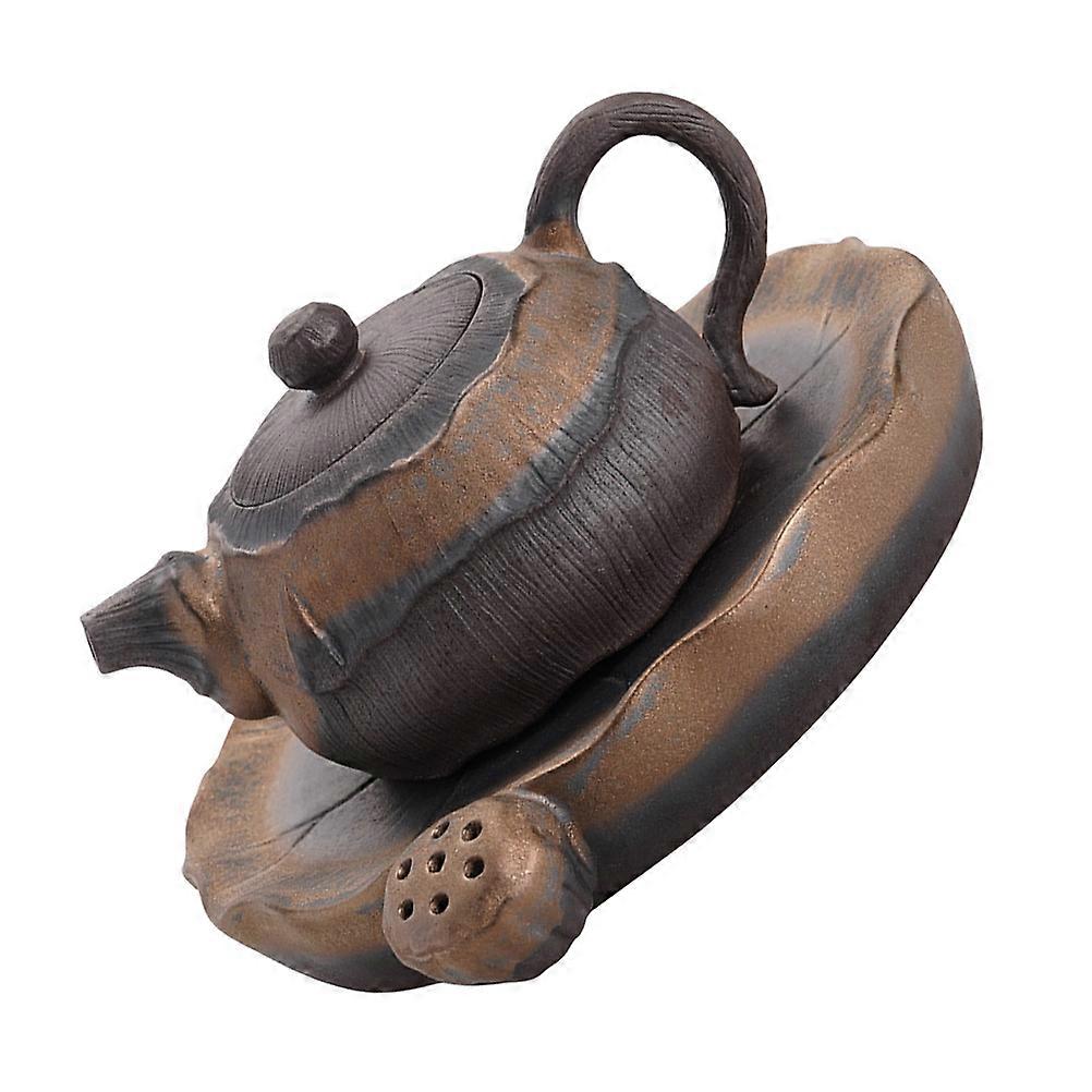 Japanese Style Teapot Ceramic Teapot for Storage 1Set Design