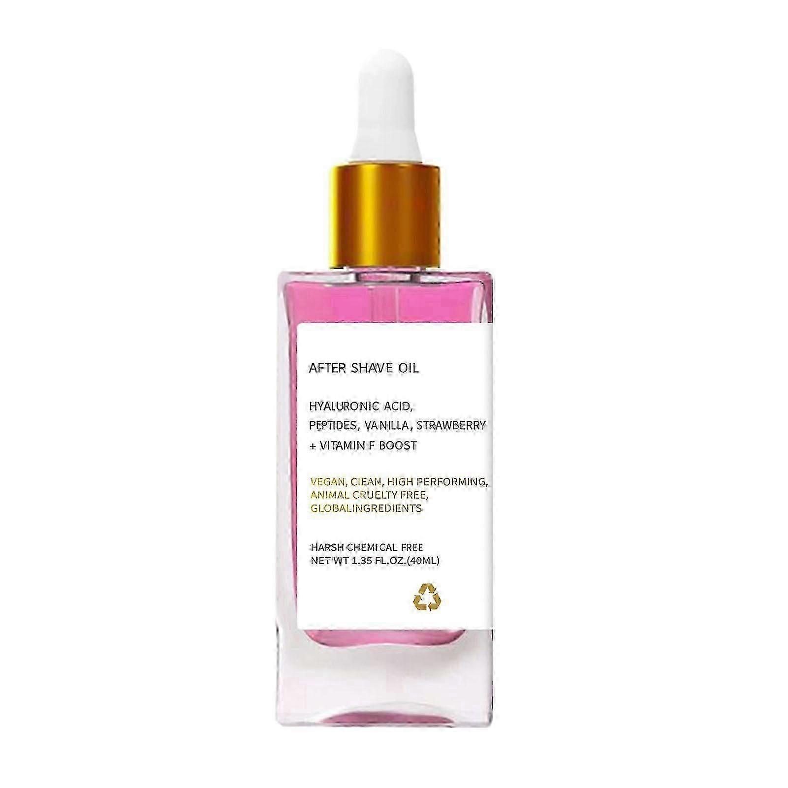 Veramente Olio Dopobarba Olio di Fragola, Olio Dopobarba Donne veramente Fragola, Soft Serve Olio Dopo Barba, Previene Peli Incarniti e Secchezza