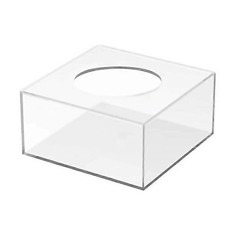 For Acrylic Cake Display Board Square Cake Tray 20x20x10cm