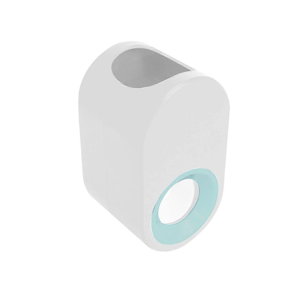 Toothpaste Dispenser Automatic Toothpaste Squeezer Bathroom Wall Mounted Toothbrush Holder Hanger