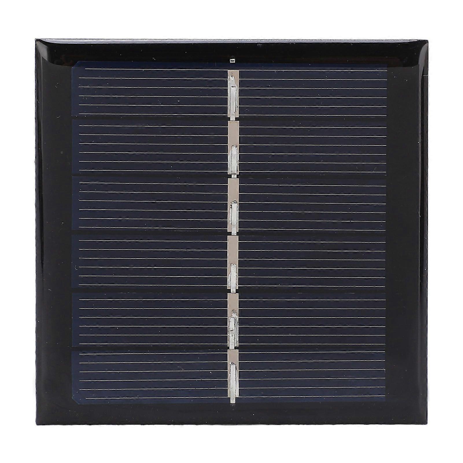 Portable 0.6W 3V Polysilicon Solar Panel Level A Solar Charging Board Module for Solar Garden Lighting