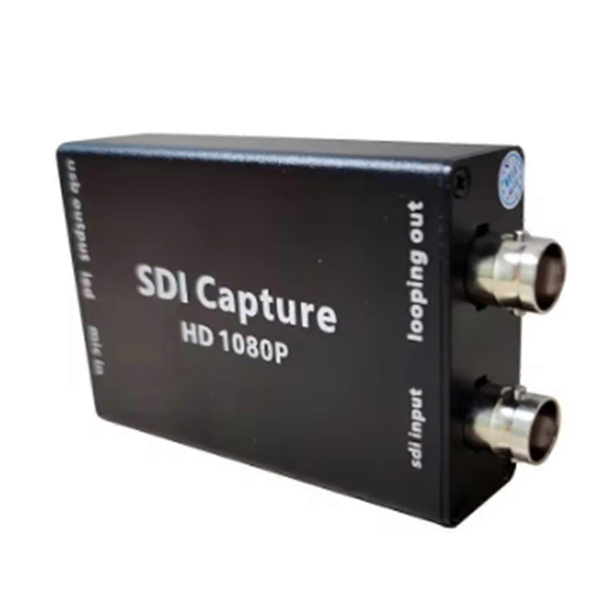 SDI Converter SDI to USB Adapter Audio SDI Adapter BNC 1080P Converter for Monitor HD TV Camera Standard UVC/