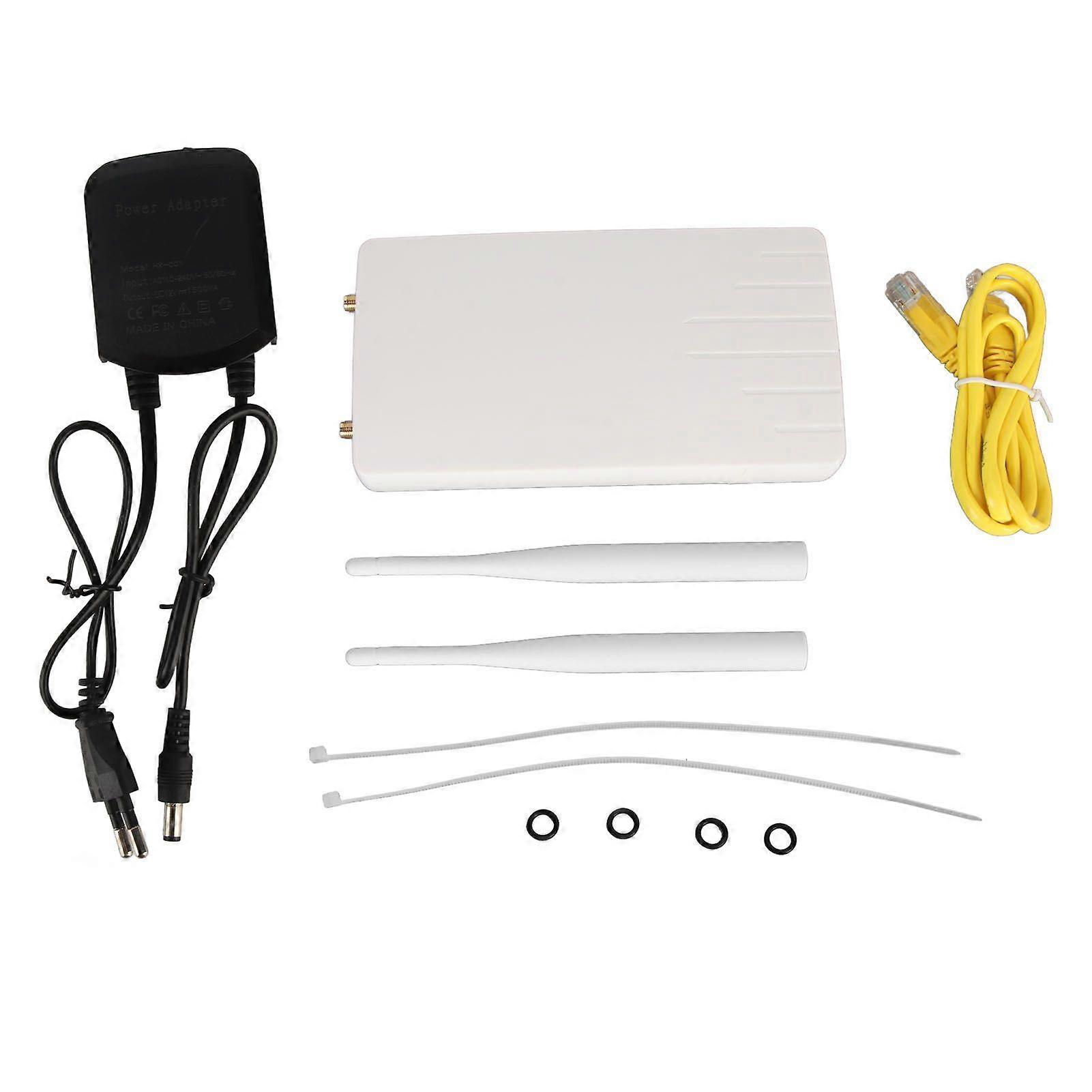 Outdoor 4G LTE CPE WiFi Router 150Mbps Waterproof Mobile WiFi Router with 2pcs Detachable Antennas 100240V EU Plug