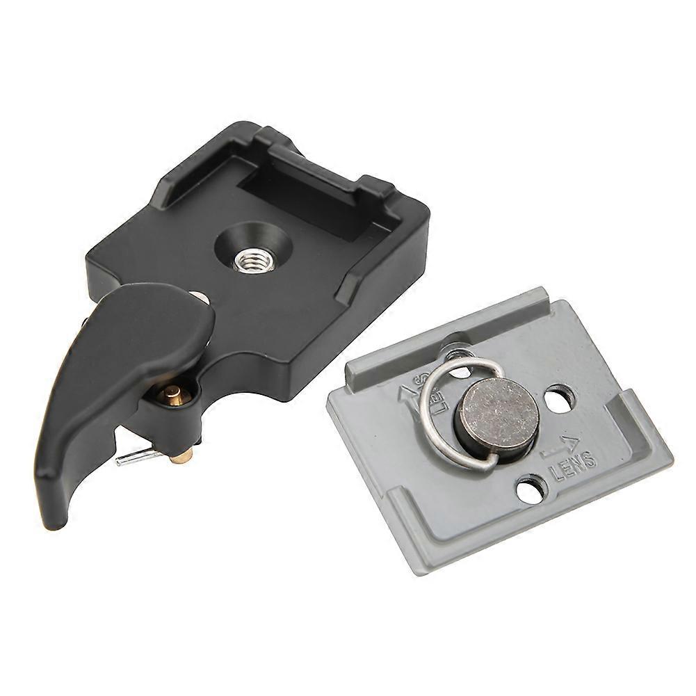 Quick Release Ball Head and Stabilizer Plate Mount Adapter for Manfrotto 200PL-14