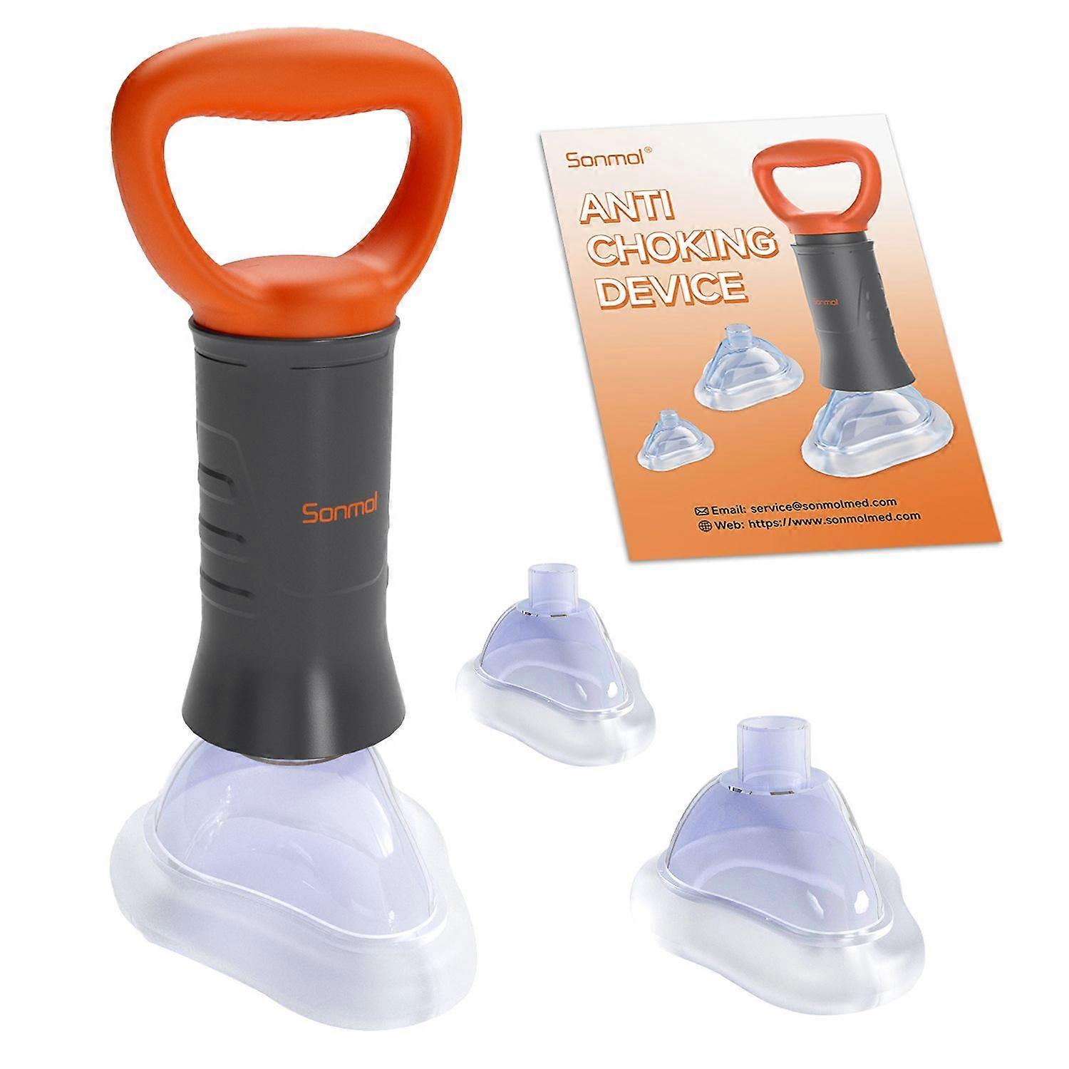 Heimlich Method Blockage Alleviation Device for Adults Kids Portable First Aid Home CPR Manual Airway Assist Emergency Kit