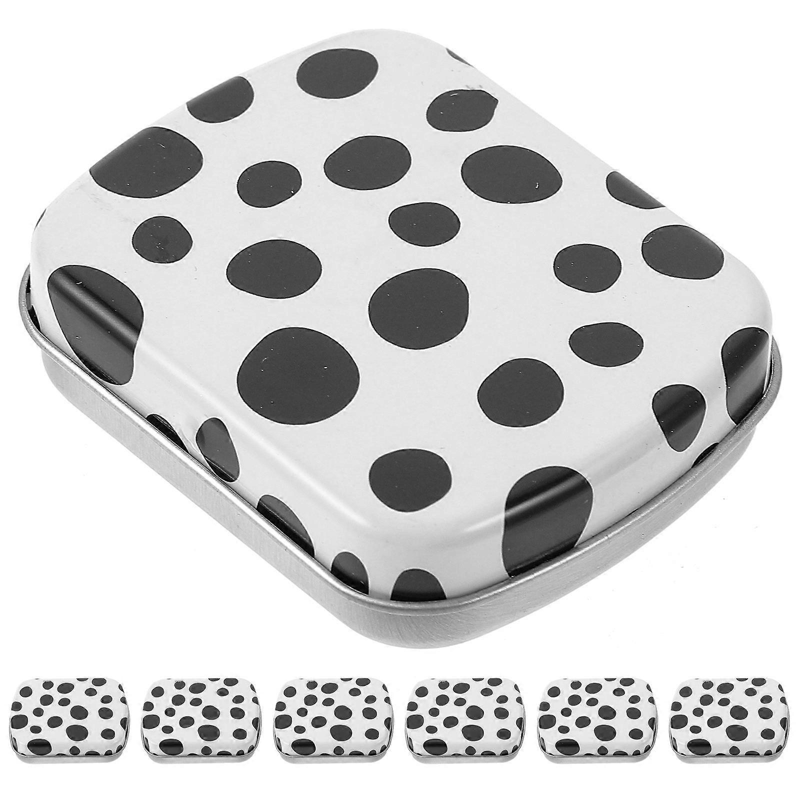 Iron Sample Box Small Storage Box for Storage Use 18Pcs