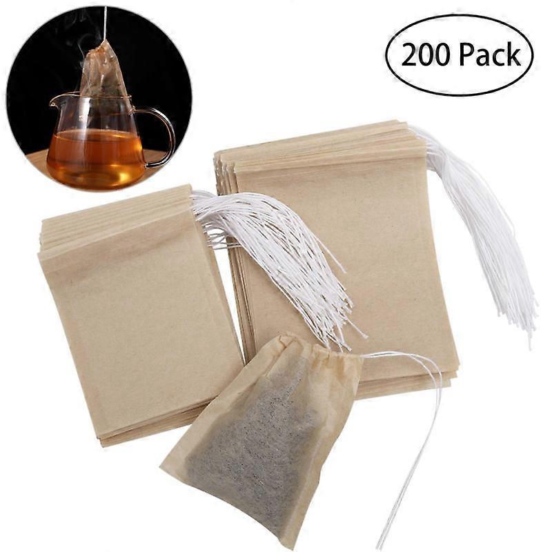 Tea Bag Ounona Empty Drawstring Bags for Loose Leaf Tea 5Pcs