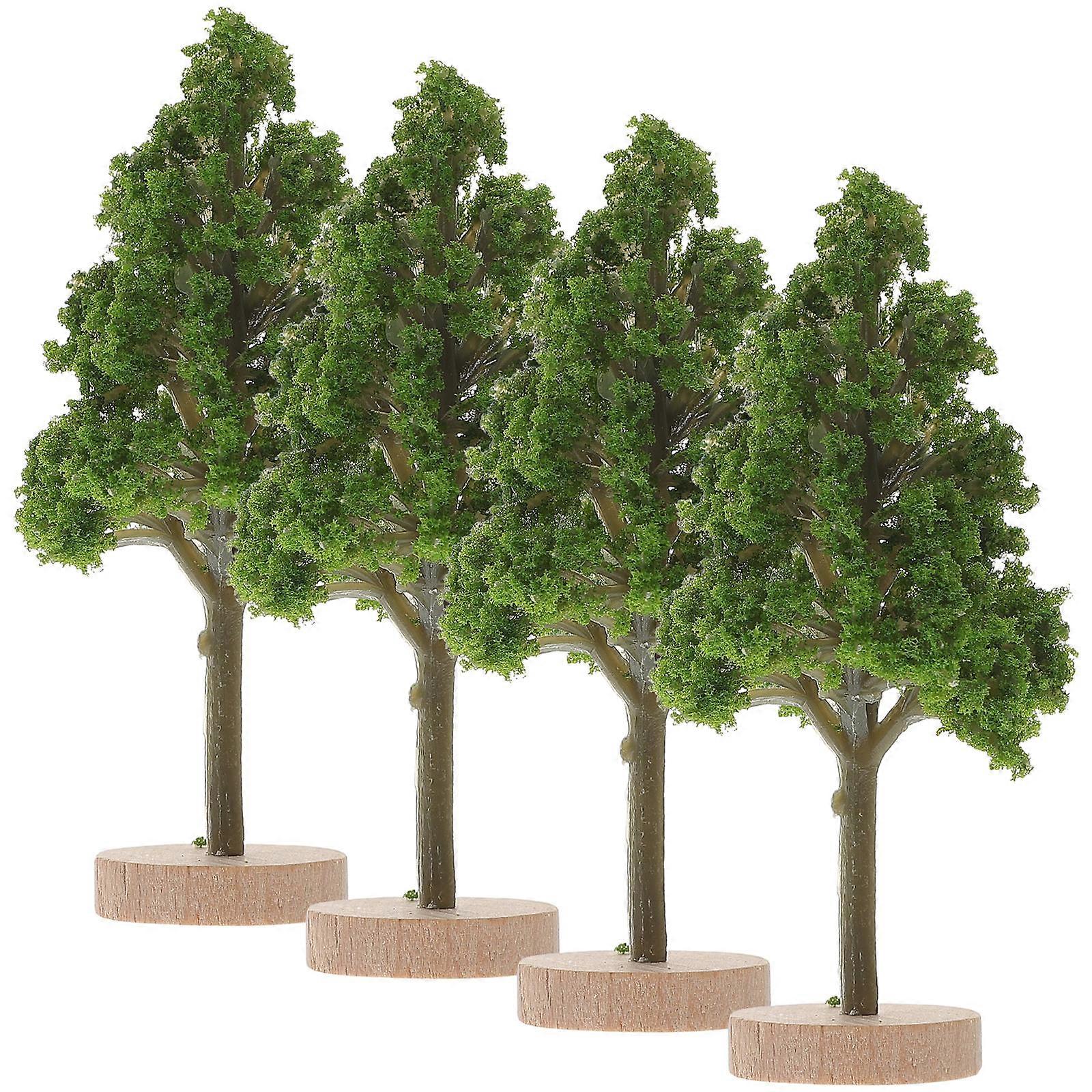 Artificial Miniature Trees Green Decoration Suitable For Garden Landscaping And DIY Projects 16 Pcs