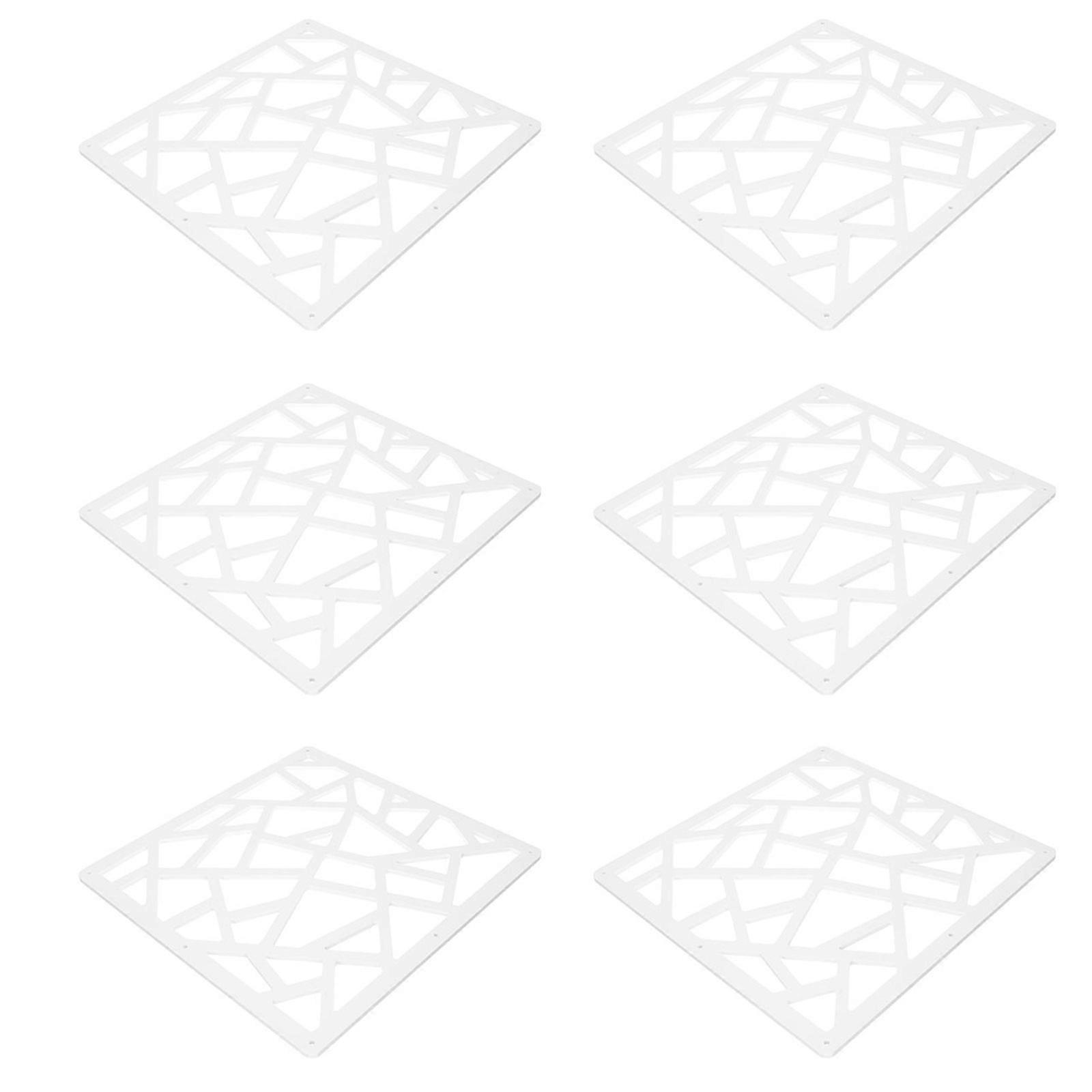 Decorative Wall Screen Panel 12 Sets Elegant Design for Room Division Living Room Bedroom Office Privacy Protection with Easy Installation Feature