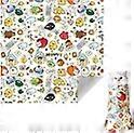 MAGICSHE Cat Blanket, Cat Wrap for Nail Clipping - Cat Grooming Cloth - Self-Adhesive, Anti-Bite, Clean Your Ears L