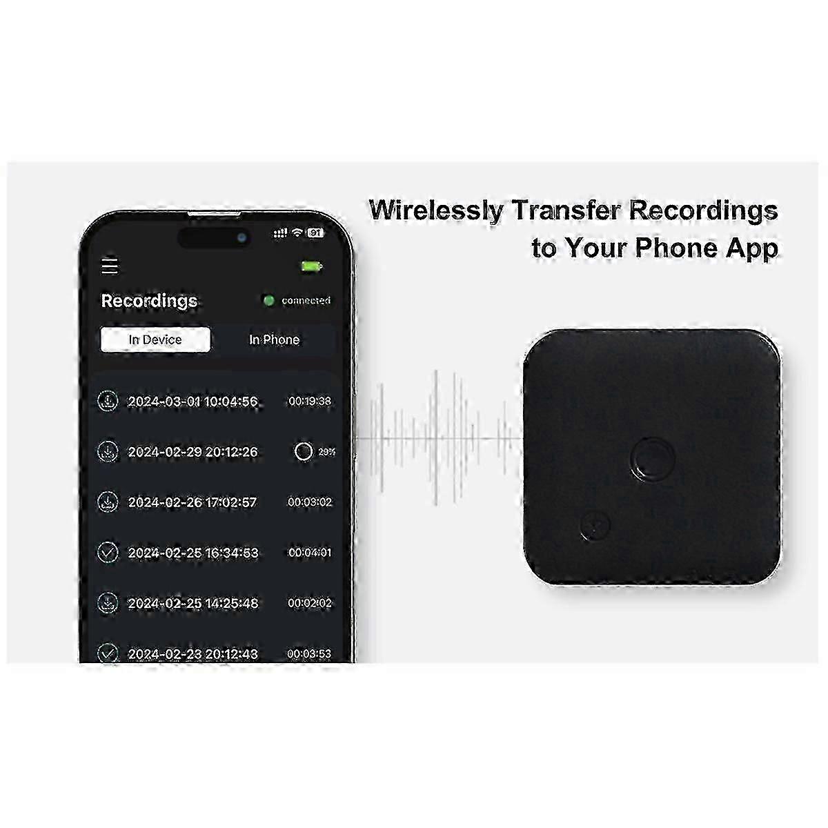AI Voice Recorder, Call Recorder, Digital Audio Recorder, Transcribes and Summarizes in 100 Language
