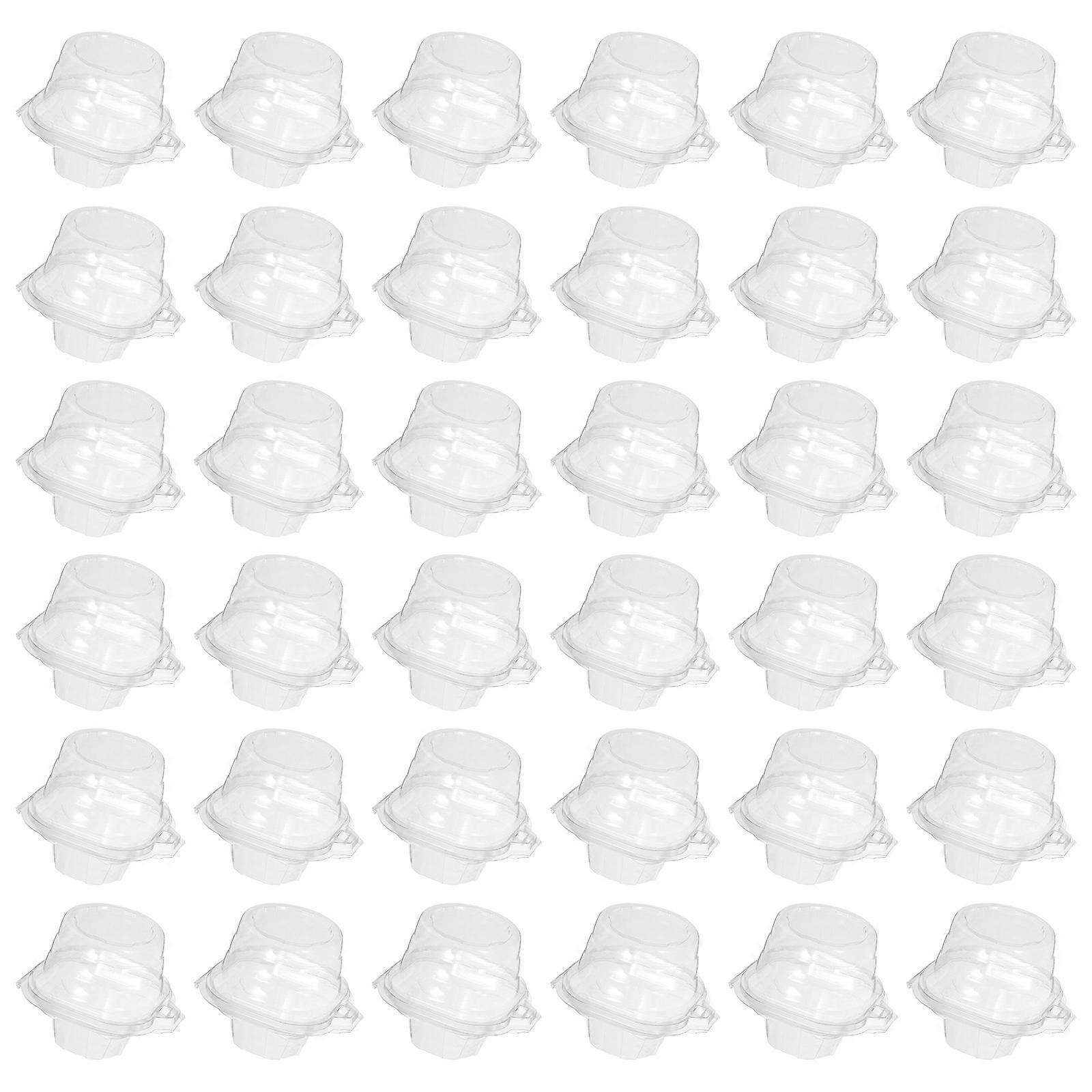 Individual Holder with Dome Lid Plastic 200Pcs Set