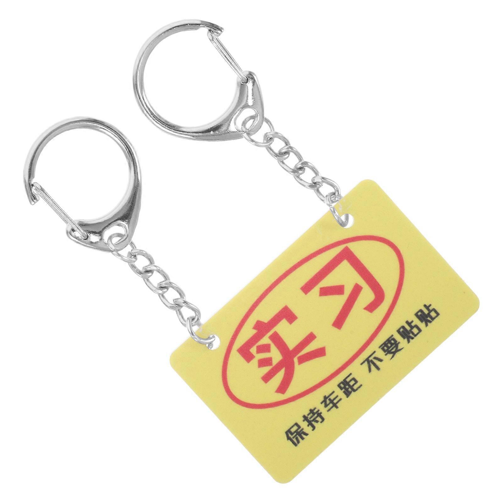 Plastic Driving Accessories Motorcycle Tail Ornament for 2Pcs Drivers