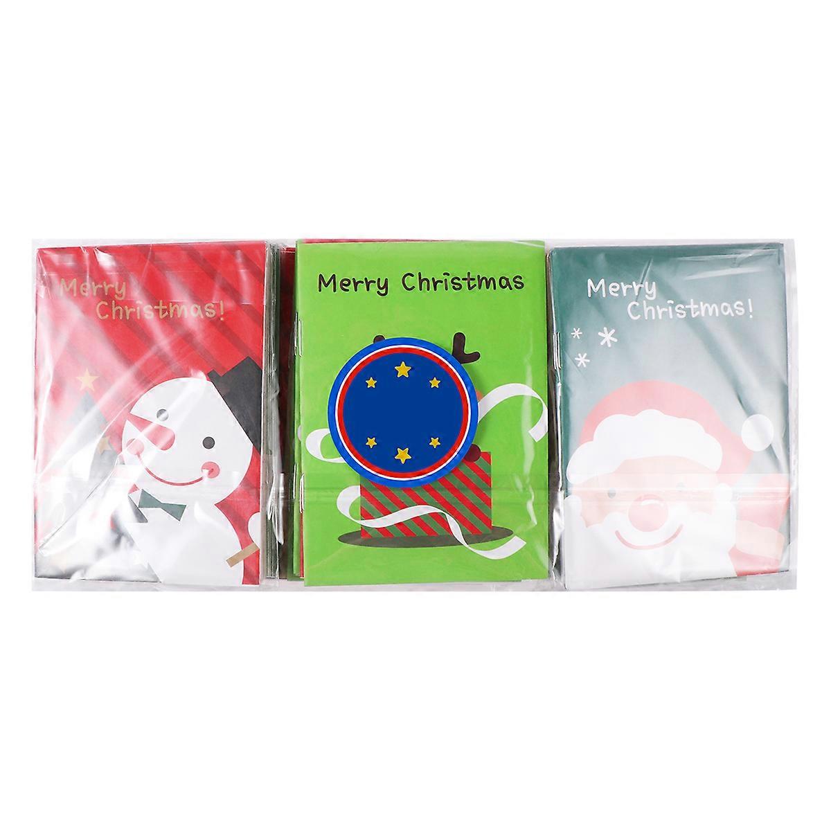 Christmas Cartoon Notebook for Writing 48Pcs Assorted Style Notepad Set
