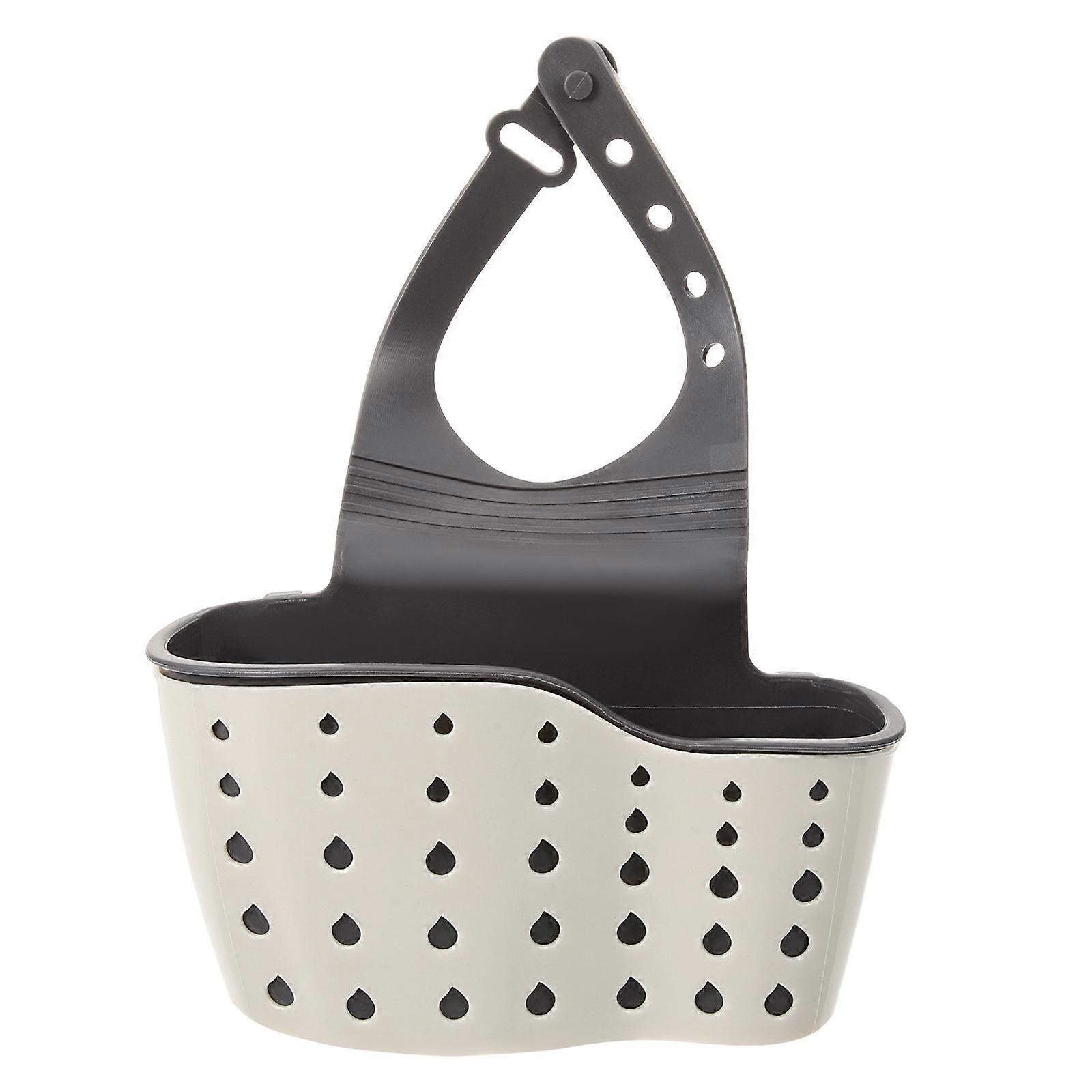 Kitchen Strainer Hanging Drain Basket for Organizing 2Pcs Sink Storage