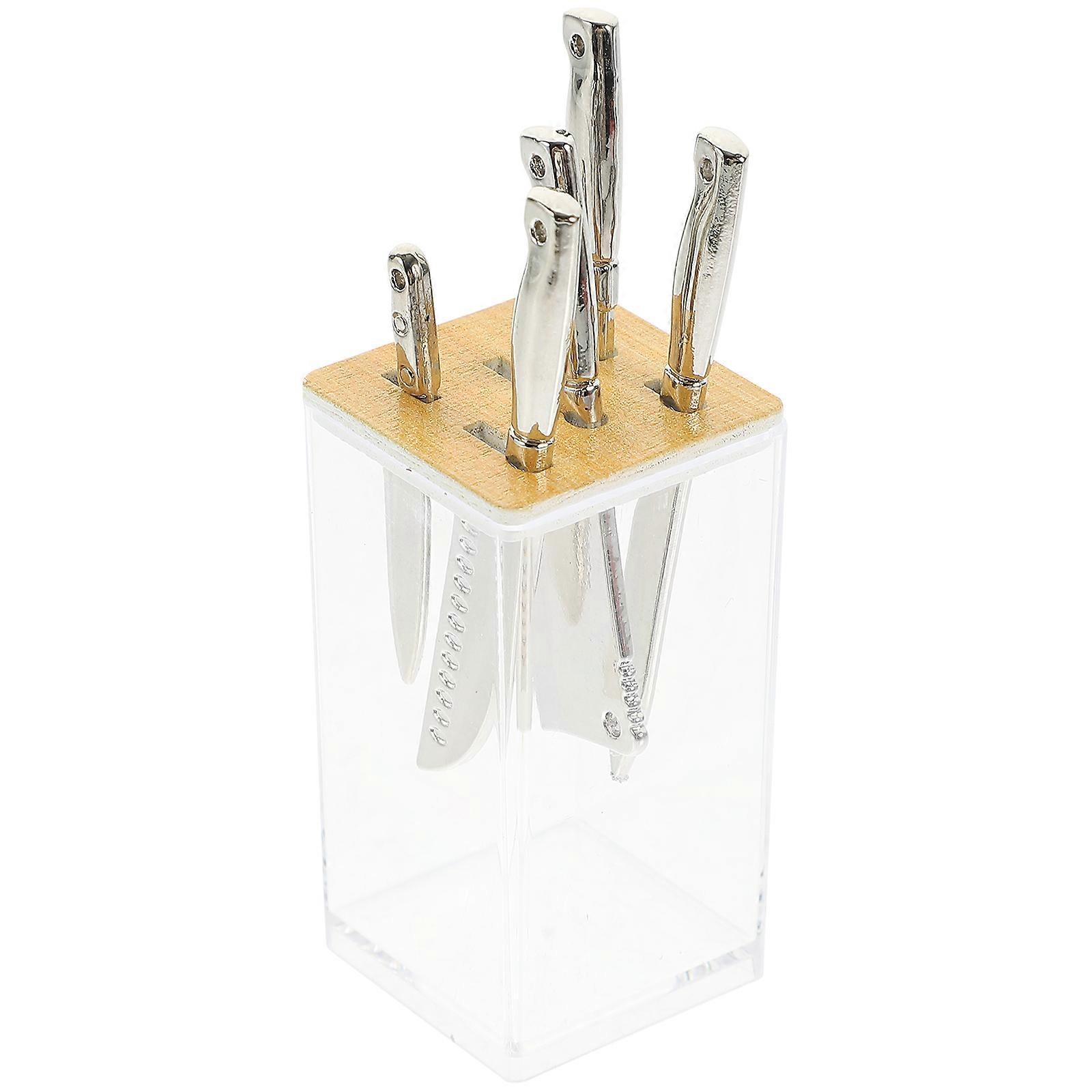 Mini House Kitchen Utensils Cutter Model for Decor 2Sets