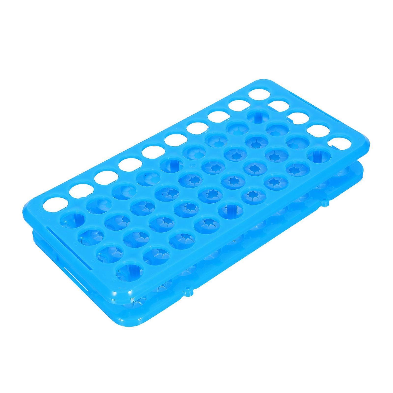 Sample Rack 3Pcs Test Tube Rack for Storage with 50 Holes Plastic Holder