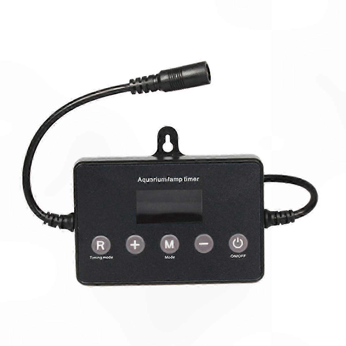 Aquarium LED Light Timer Dimmer Controller with Sunrise Sunset Mode for Fish Tank Intelligent Lighting