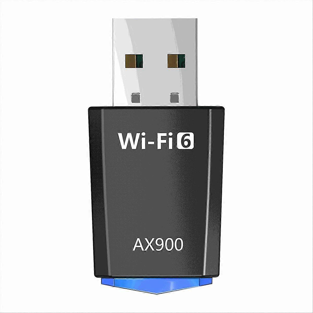 AX900 WiFi6 WiFi Adapter 900Mbps USB WiFi Bluetooth Network Card 2.4G/5Ghz WiFi Adapter 802.11ax for Laptop Win 7 10 11