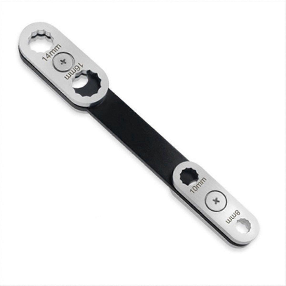 Automotive Repair Wrench, Manual Combination Adjustable Box-End Wrench Portable Multi-Size 360-Degree Rotatable