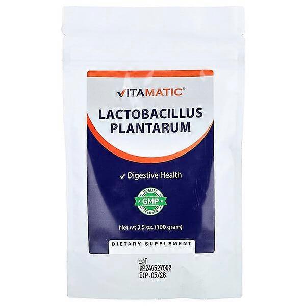Vitamatic, Lactobacillus Plantarum, 3.5 oz (100 g)