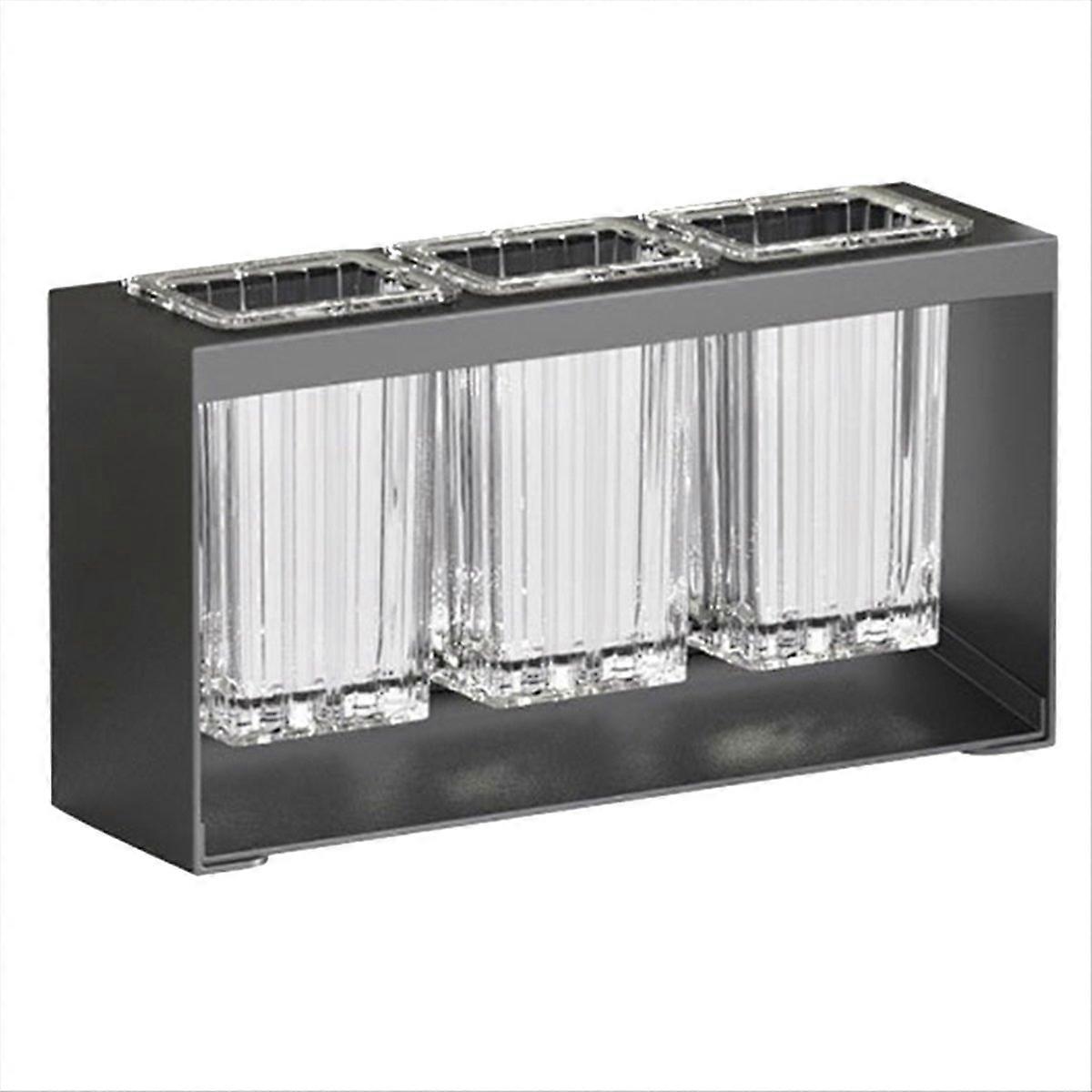 Multifunctional Chopsticks and Spoon Storage Rack Gray