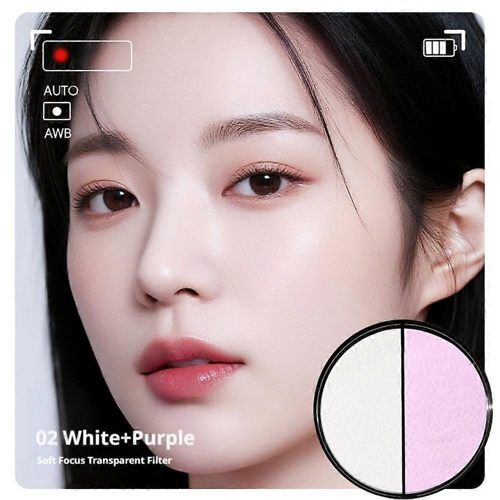 Two-Tone Natural Mineral Loose Powder Lightweight Matte Finish Oil Control All Skin Types