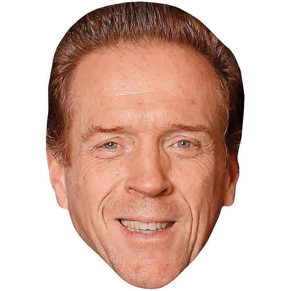 Damian Lewis (Smile) Big Head. Larger than life mask.