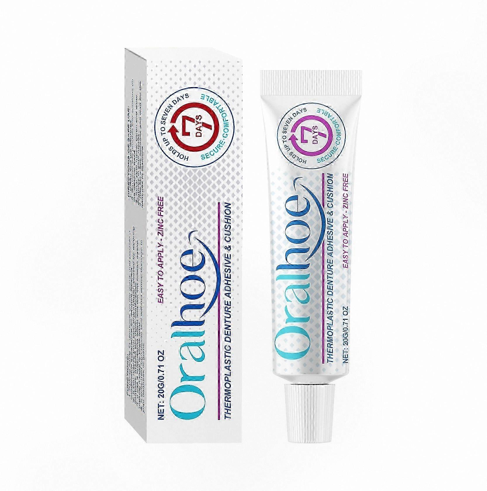 Denture Adhesive Paste for Comfortable and Secure Fit with Thermoplastic Technology