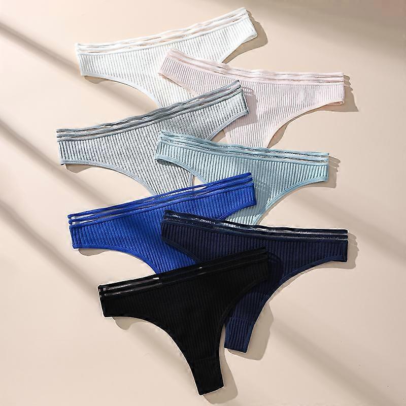 HOTCOM Women’s Full Coverage Bikini Panties – Comfortable Breathable Swim Panty Set, Solid Color Elastic Underwear, Non-Fading Daily Wear