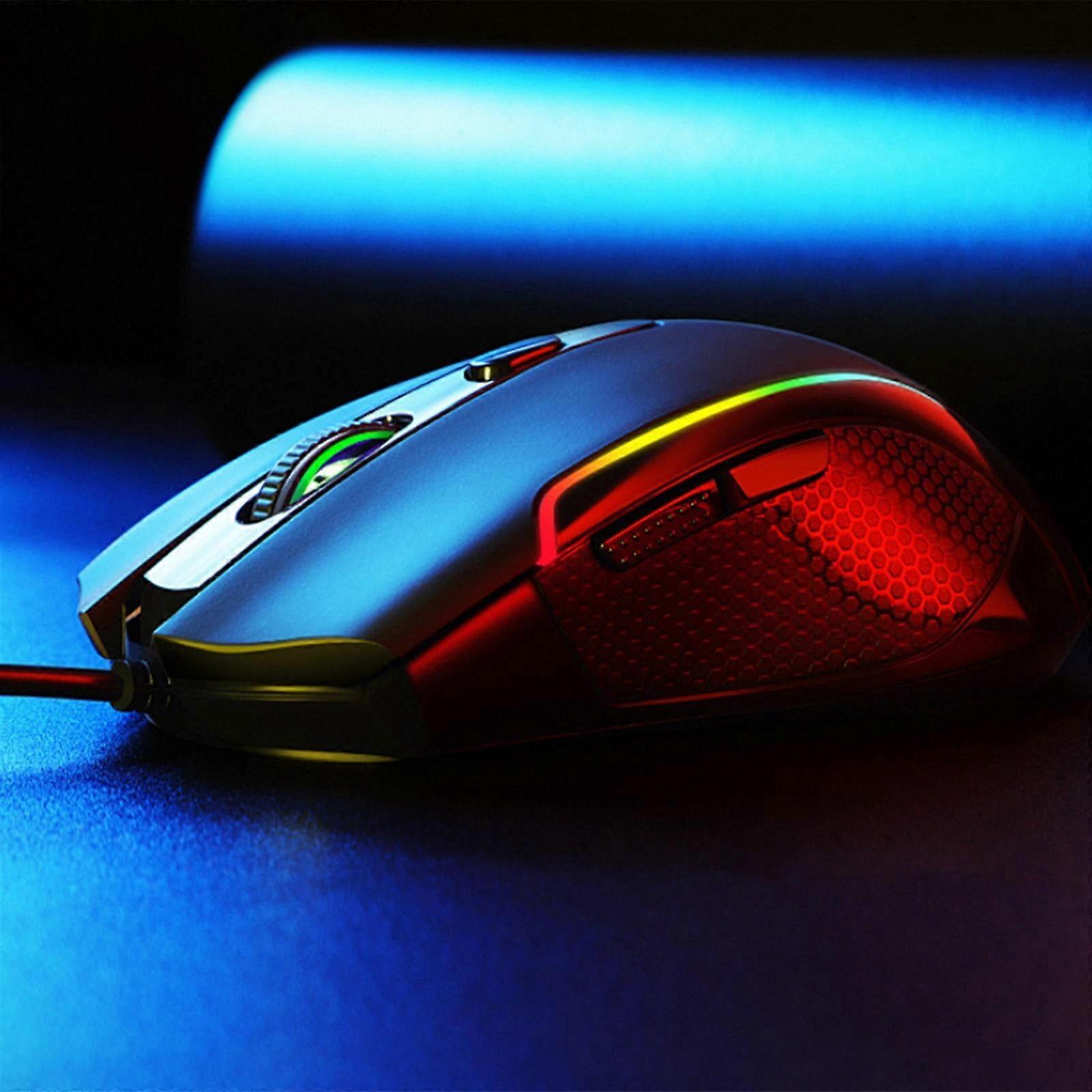 Gaming Mouses Wired High Precision Programmable Computer Gaming Mice.
