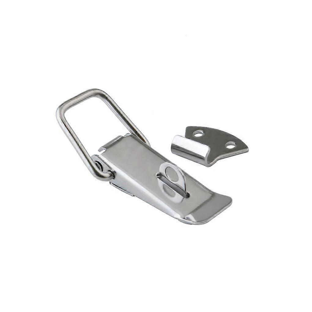 Cabinet Box Hook Lock Stainless Steel 2Pack SpringLoaded Latch Toggle Buckle Sliding Door Hardware