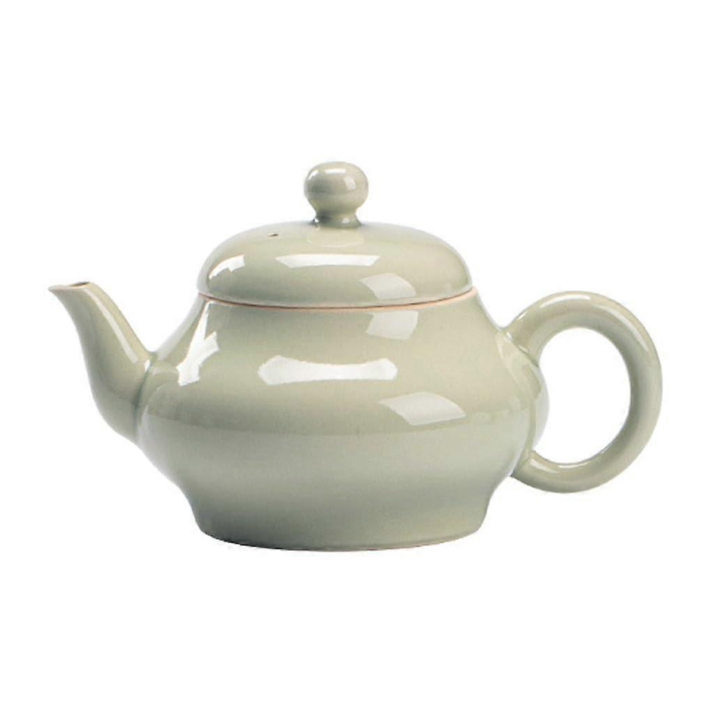 Tea Kettle Stove  Handheld Teapot Kung Fu Tea Set Single Pot Handmade Celadon Ceramic Teapot Color B