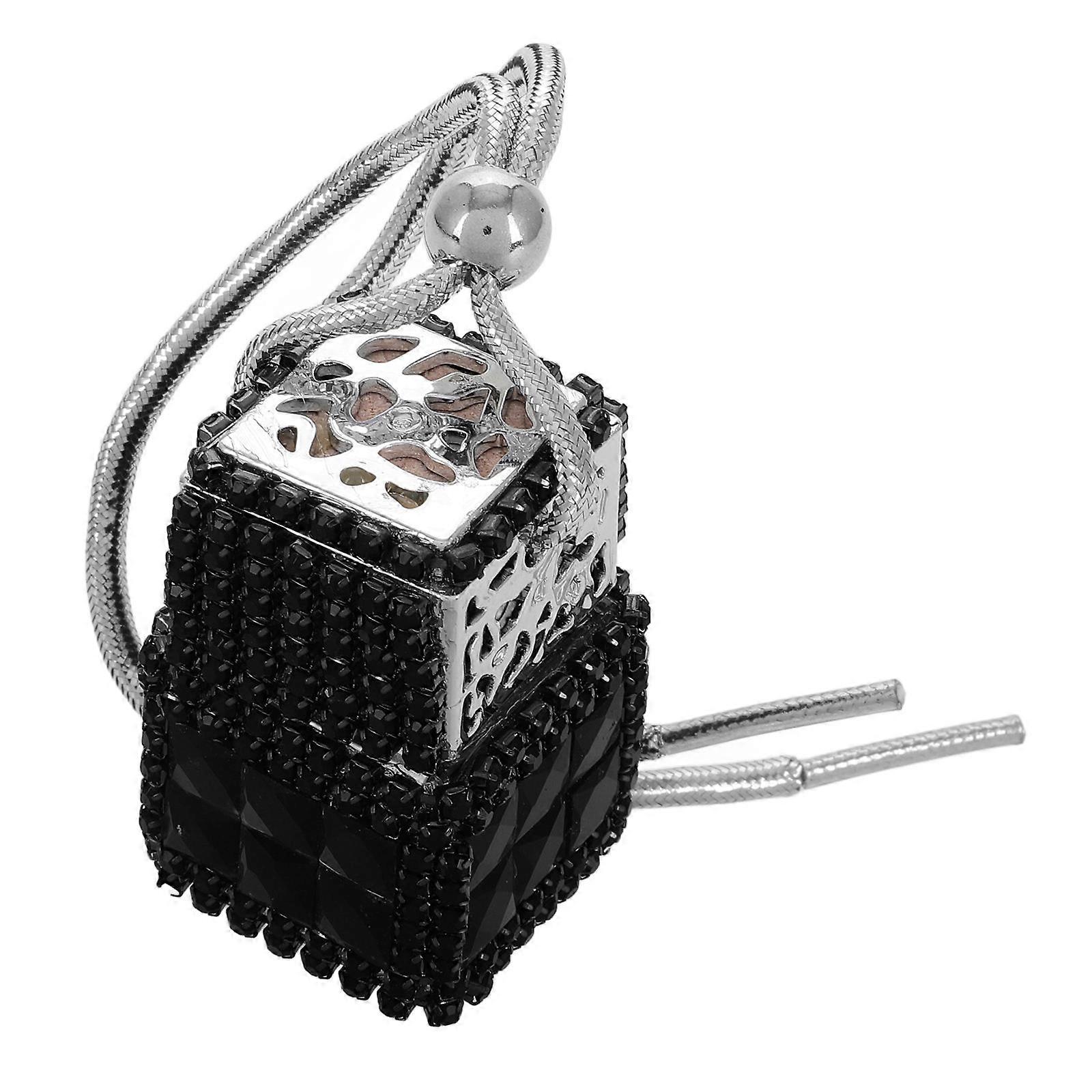 Car Perfume Diffuser Crystal Hanging Bottle for Rearview Mirror Decoration