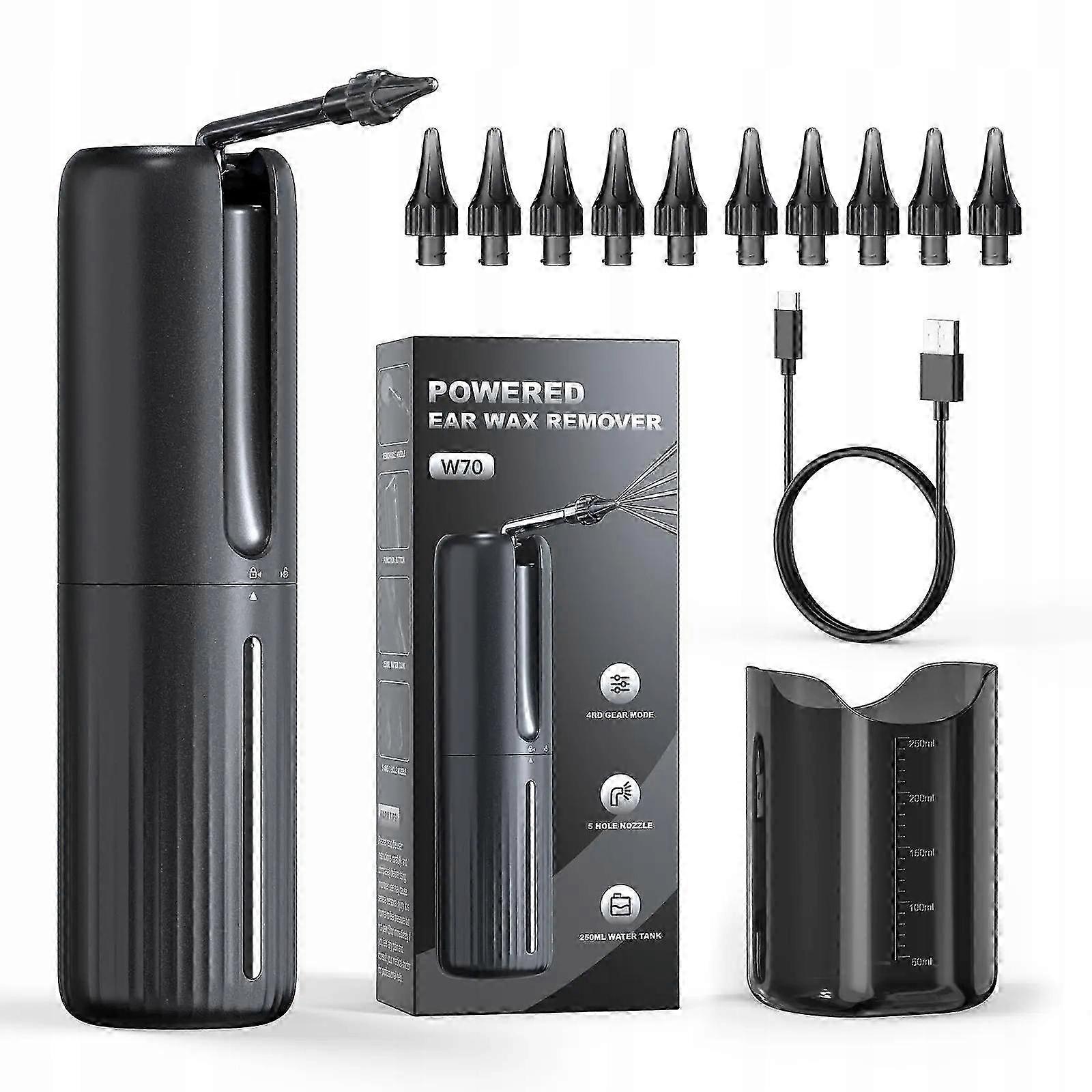 Black Wax Stripping Kit Water Powered Wush Cleaning Tool