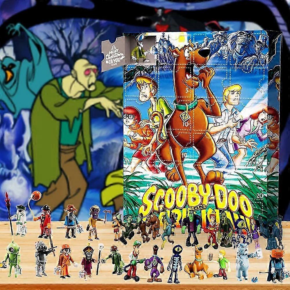 2023 Advent Calendar 24 Days Christmas Countdown Calendar Scooby-Doo Figures Toys Doll Surprise Gifts