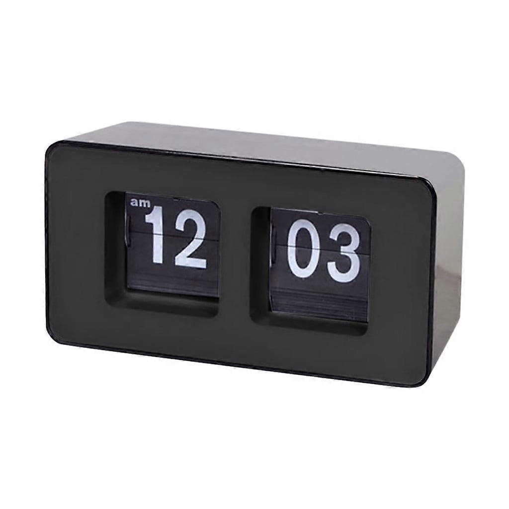 YiFudd Auto Flip Clock Stylish Modern Desk Wall Digital Clock Home Decor New