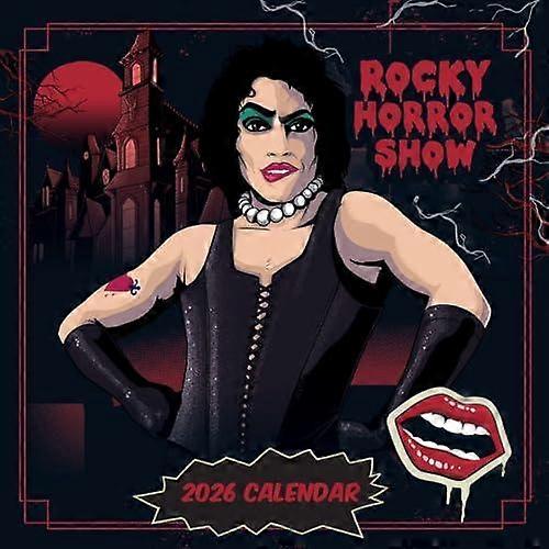 Rocky Horror Show 2026 Vierkante Kalender Kalenderboek