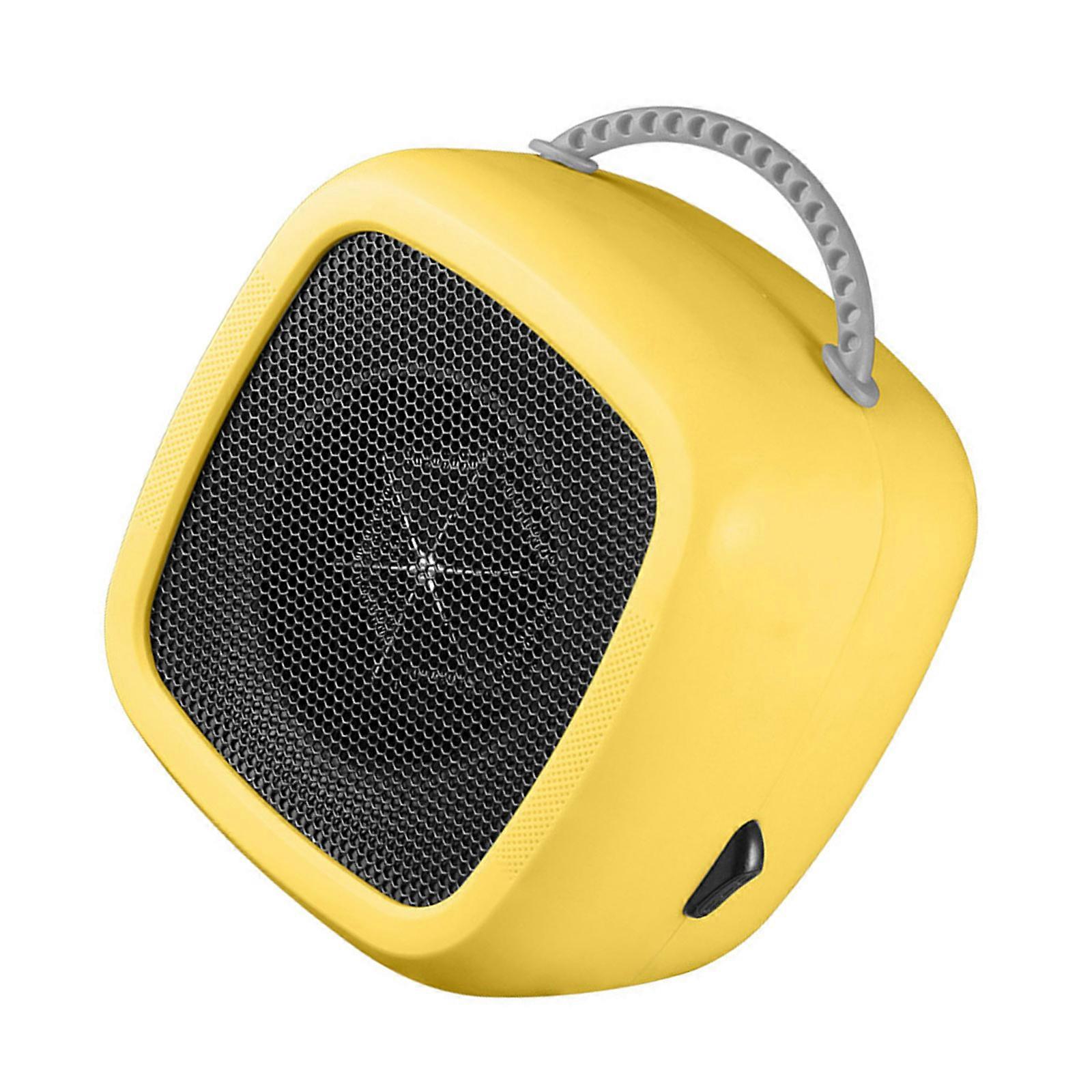 2 Gear Mini Space heating Machine Lightweight Fast Heating Energy Efficient Adjustable for Indoor Use Protective Portable  Yellow