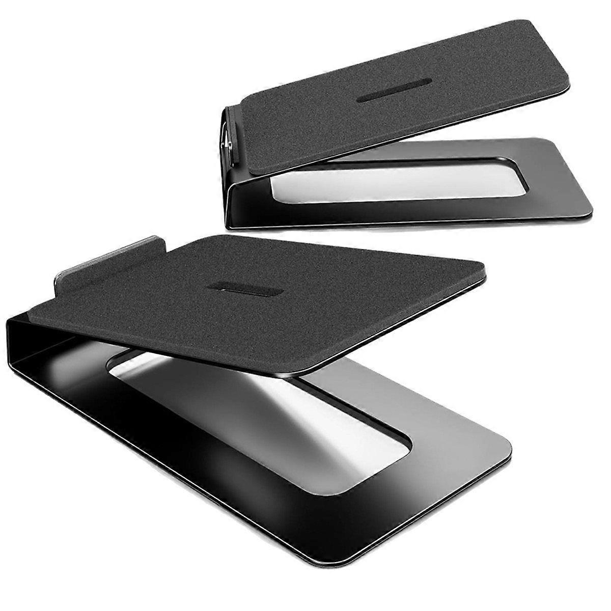 1 Pair Desk Speaker Stand with Anti- 16 Tilt Angle Space-Saving Stand for PC Speakers for Studio Mo