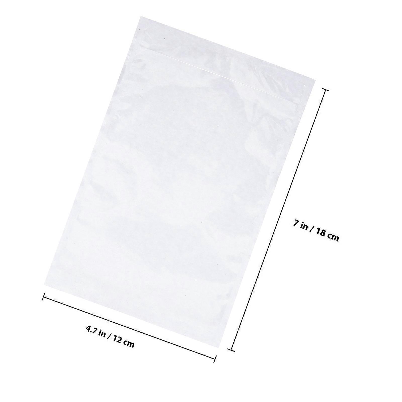 100Pcs Clear Adhesive Packing List Envelope Shipping Label Pouches Shipping Label Sleeves