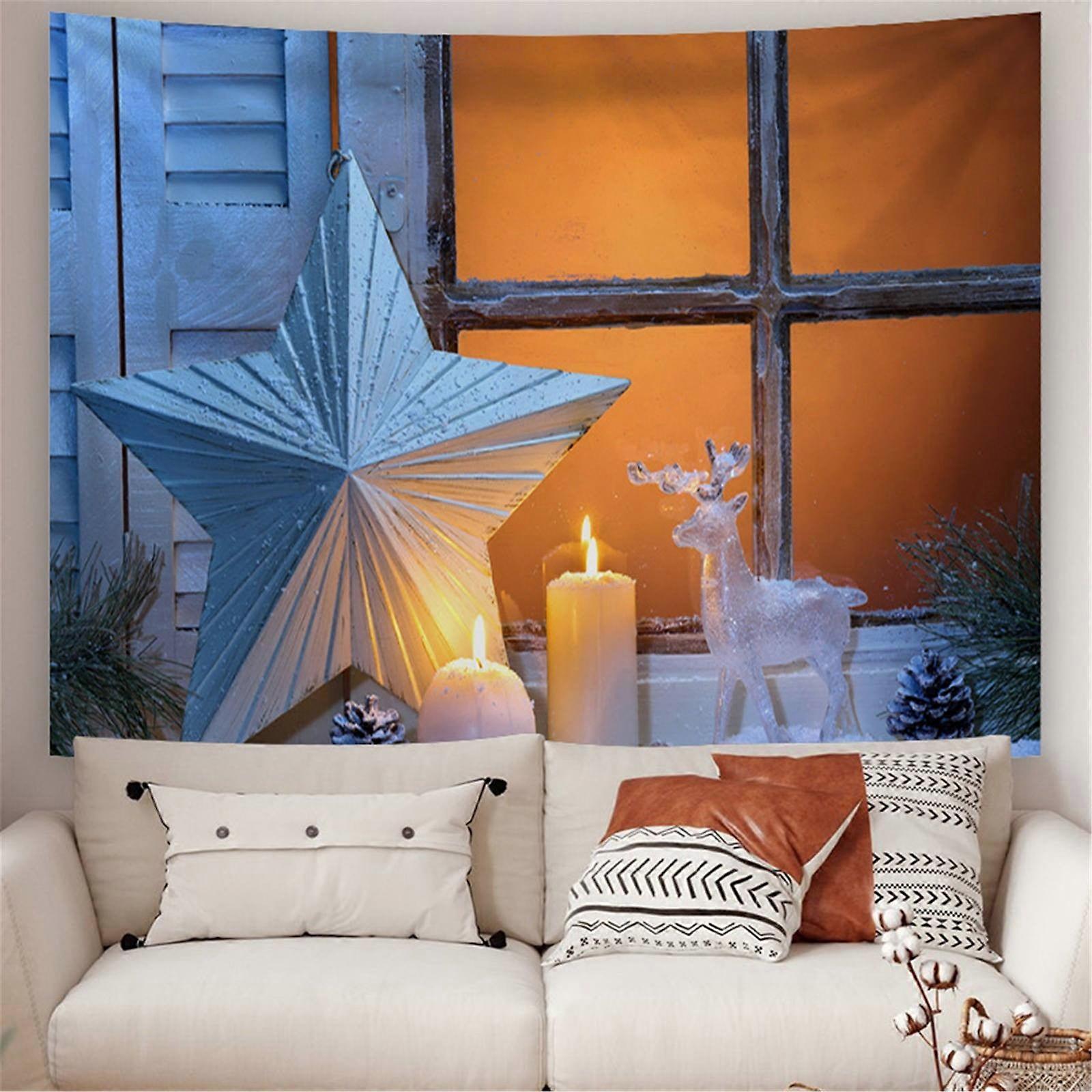 WinysinChristmas Background Fabric Studio Shot Christmas Pattern Photography Background Blanket