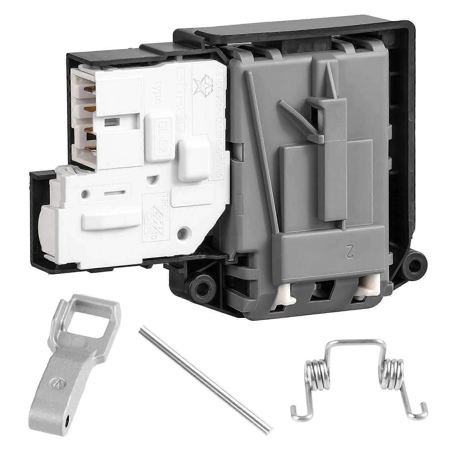 Global 2 Part Washing Machine Locking Structure For Door Malfunction Repair EBF61315802 Multicolor