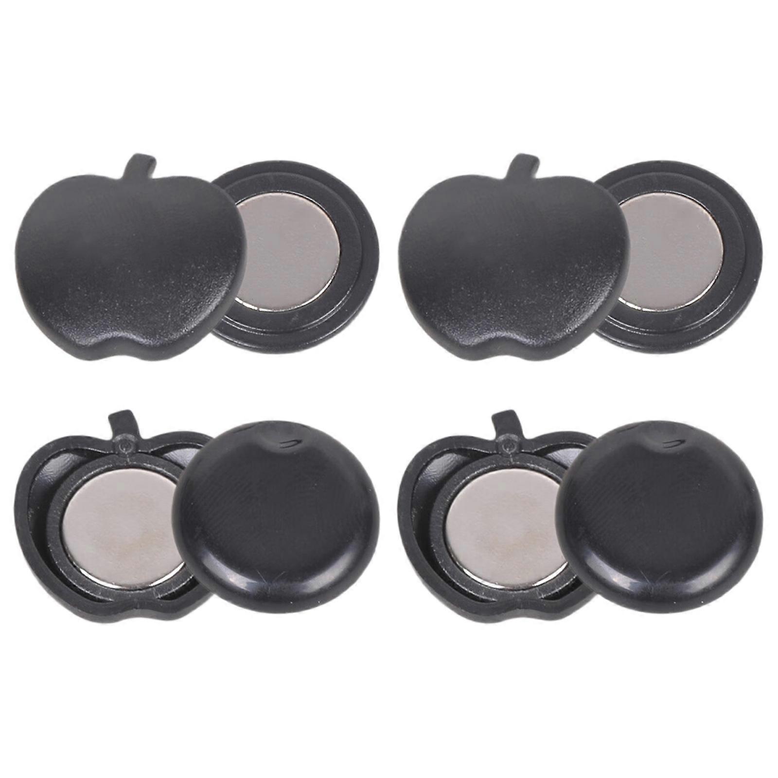 4 Pair Magnetic Running Bib Fasteners No Sewing Required Sturdy Number Holder For Triathlons Track Meets Multicolor