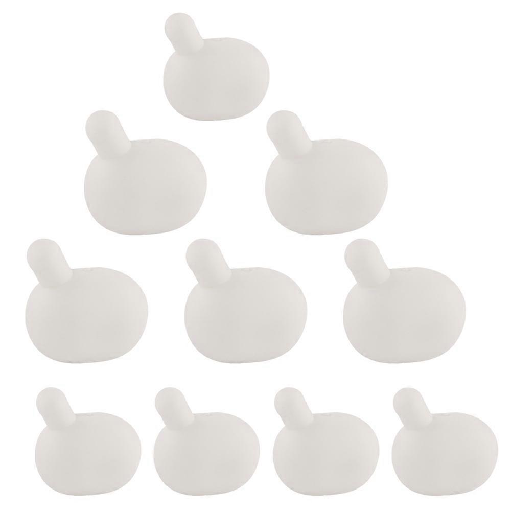 Insert Bubble Balls Silicone White Accessories for DIY 10Pcs Set