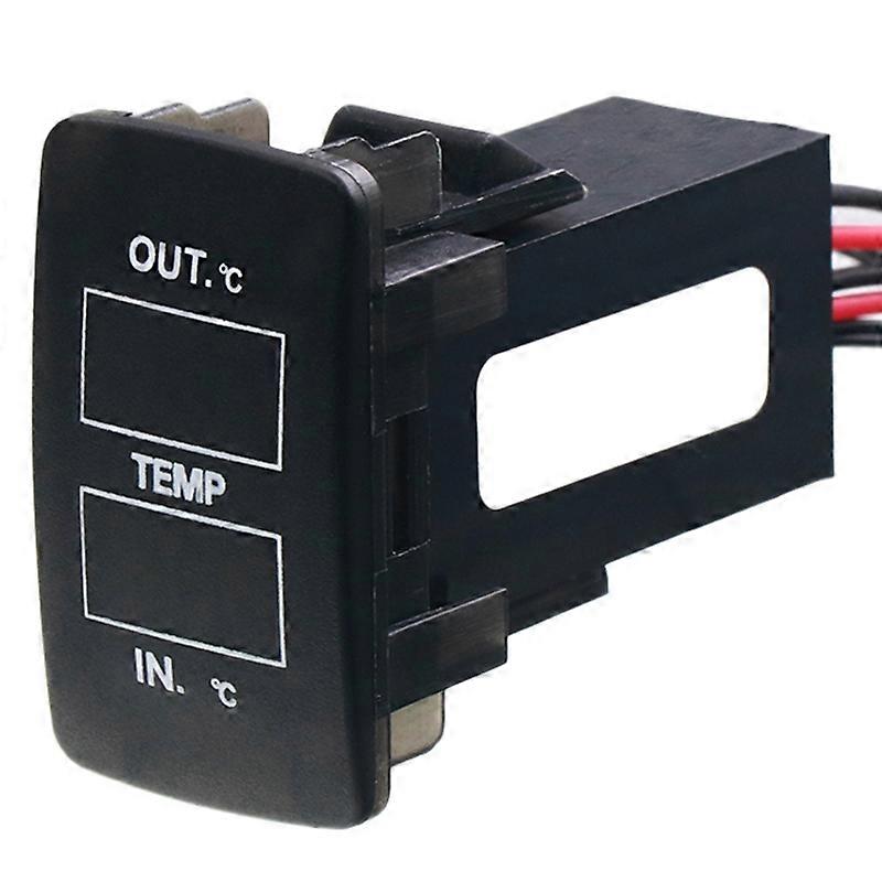 Dual Temperature Display Inside and Outside for Fit